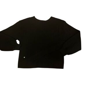 Lululemon Reversible Crossover Black Long Sleeve Sweater
